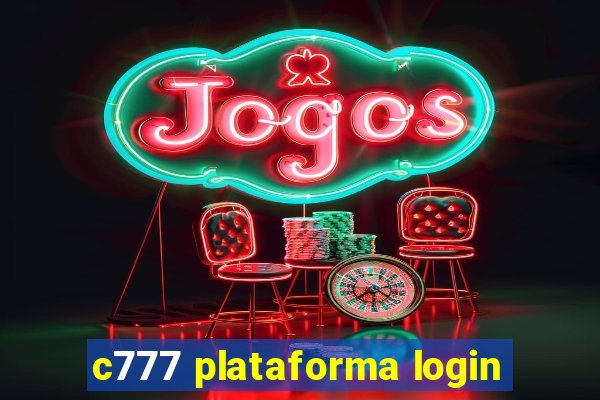 c777 plataforma login